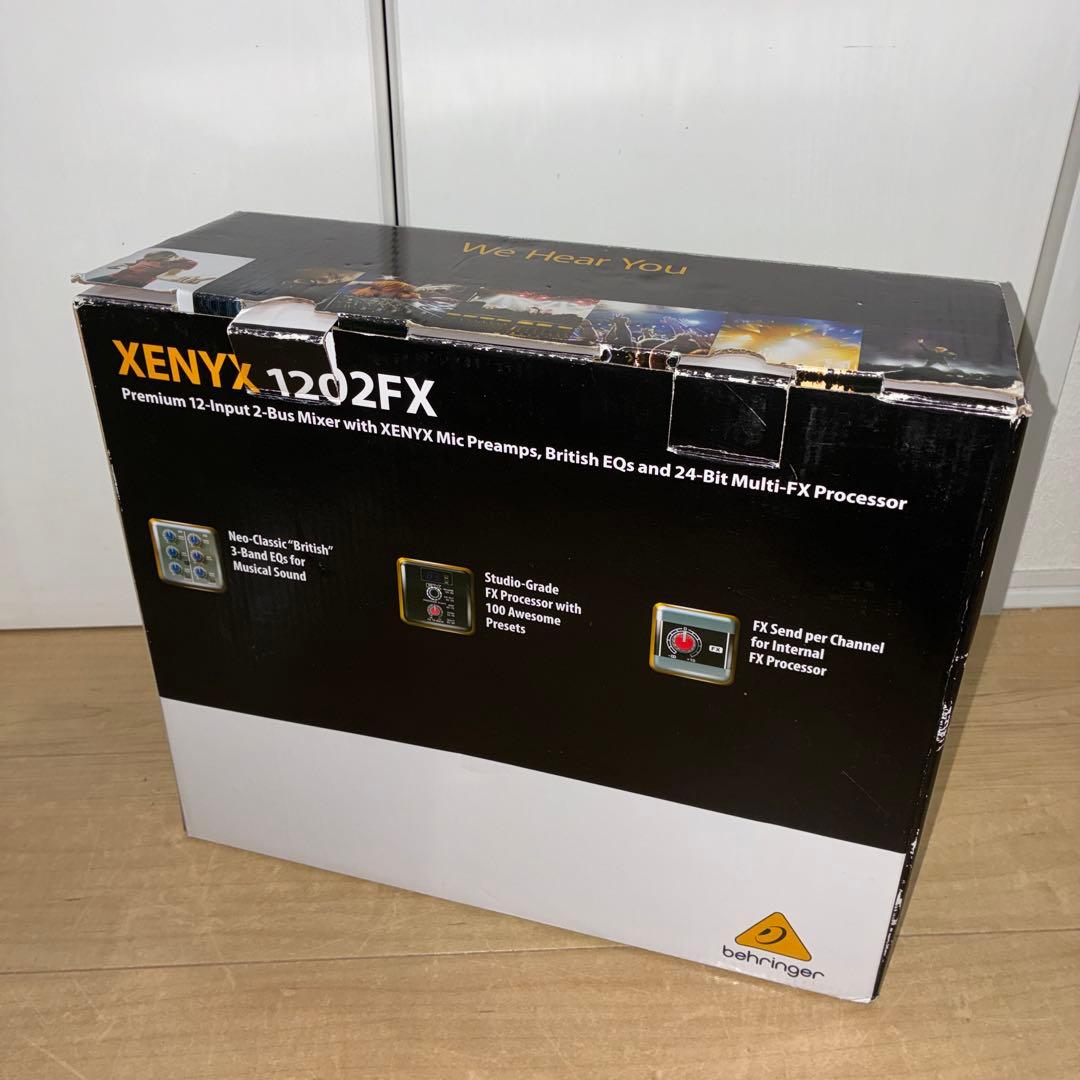 ほぼ新品　Behringer XENYX 1202FX アナログミキサー