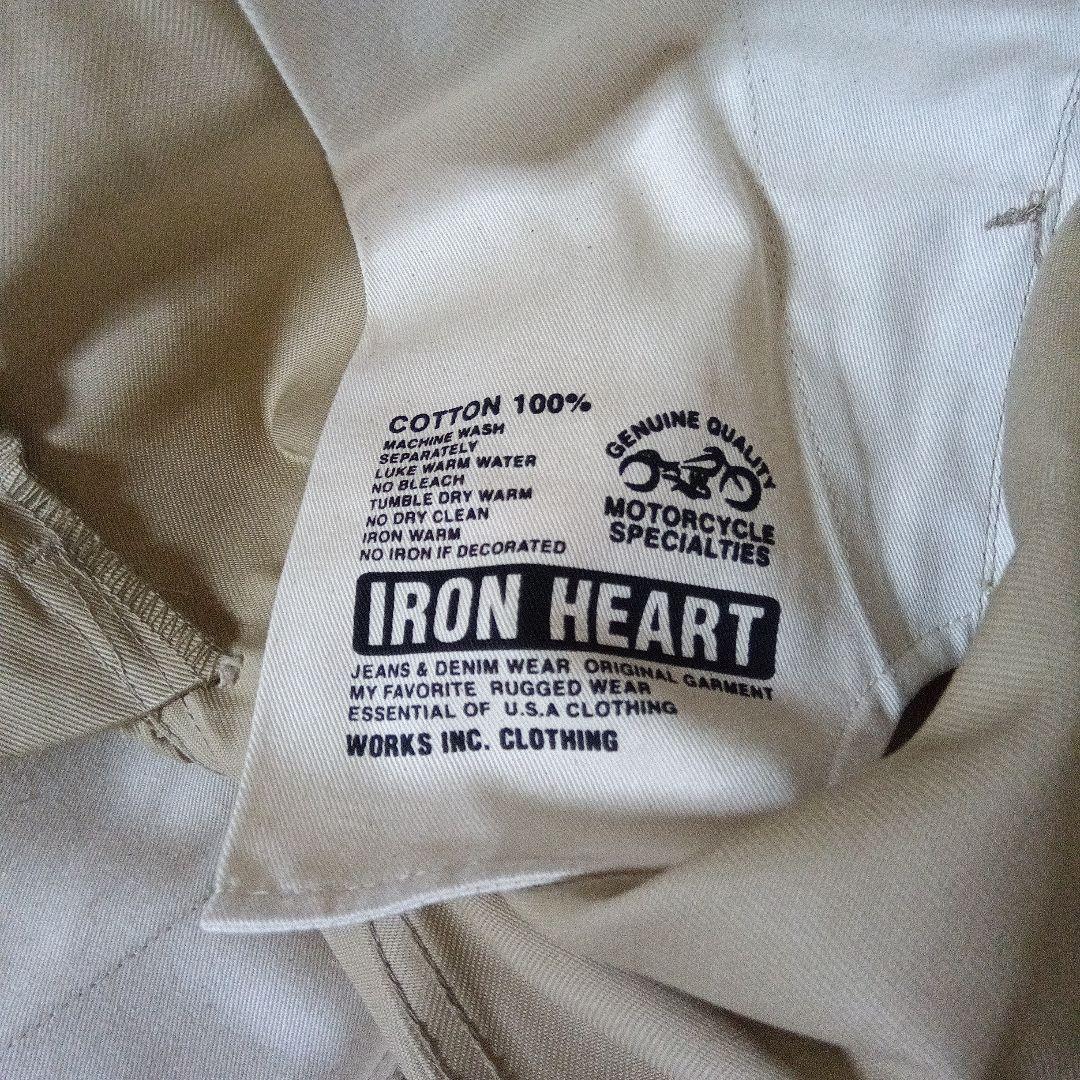 未着用 アイアンハート セルビッチコールドマーセワークトラウザー 717 W30