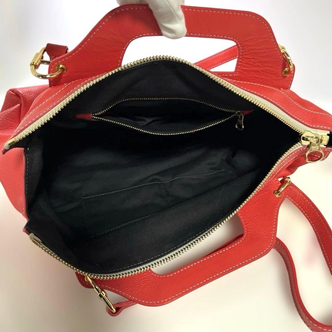 【F】未使用タグ付き！シーバイクロエ　see by chloe バッグ　赤