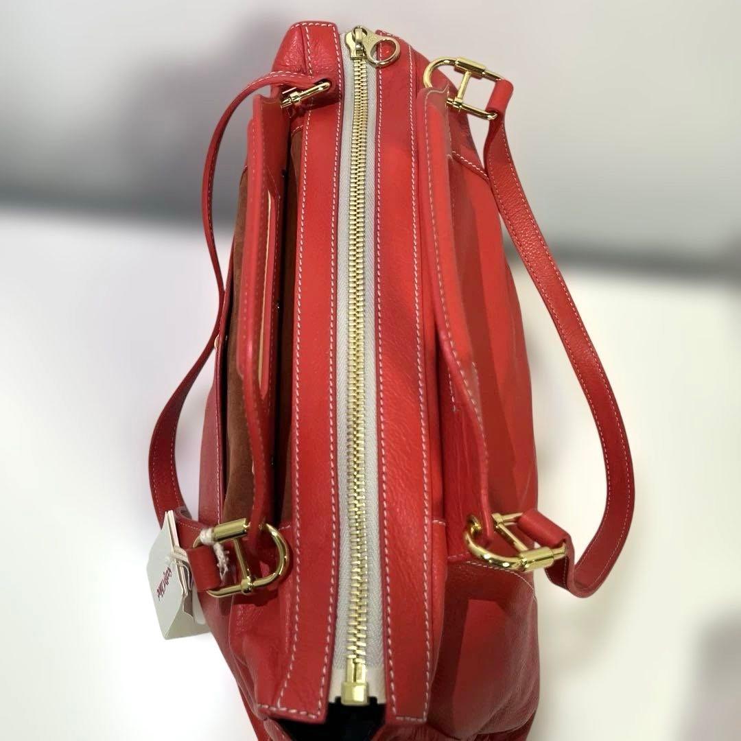 【F】未使用タグ付き！シーバイクロエ　see by chloe バッグ　赤