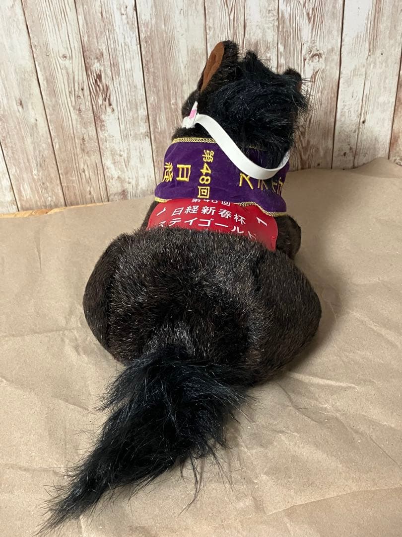 【正規品】ステイゴールド号のぬいぐるみ タグあり タオル付き他おまけ付