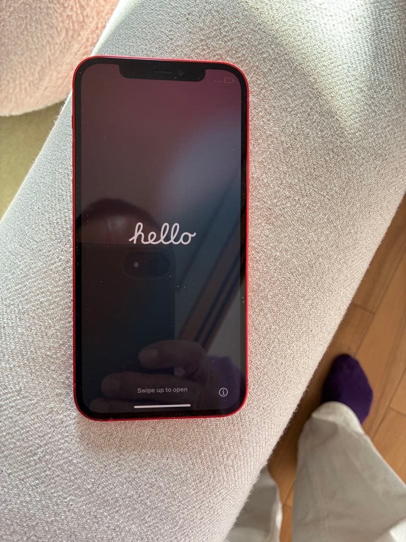 iPhone12レッド　128GB