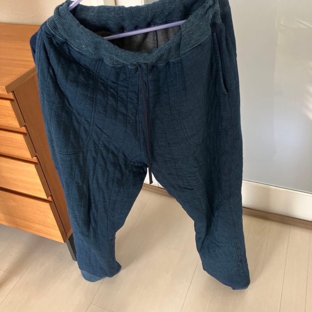45rpm スウェットパンツ　ネイビー