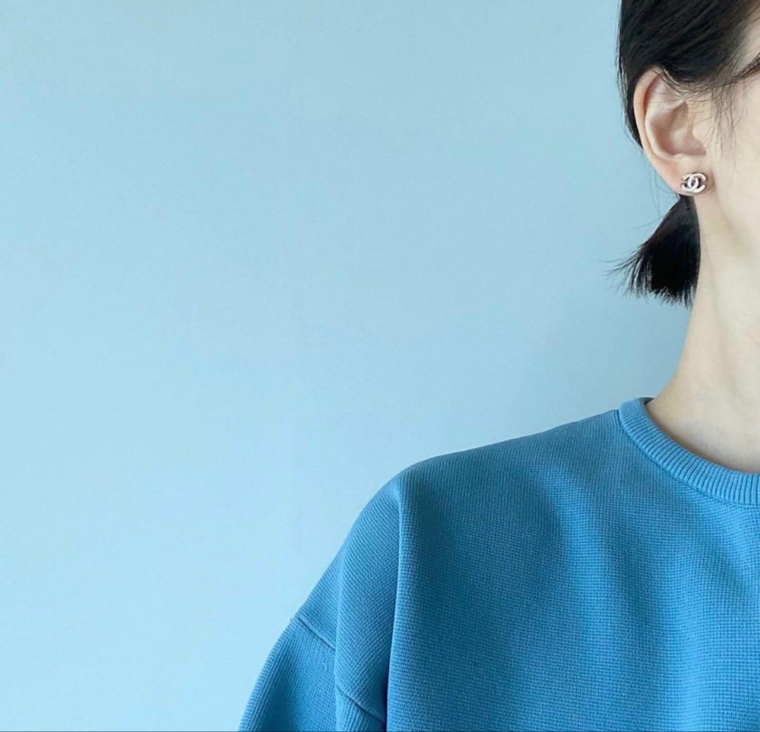 CHANELシャネル ピアス 00T 2000ココマーク 黄色