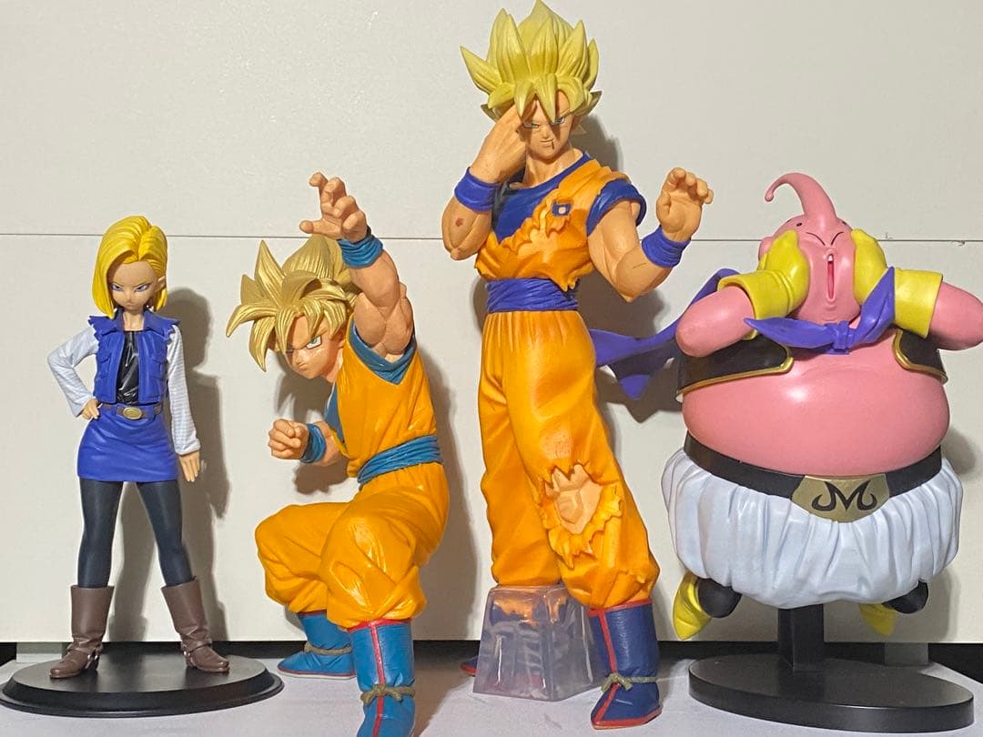 ドラゴンボール一番くじ　プライズセット　悟空　18号　ブウ　ピッコロまとめ売り
