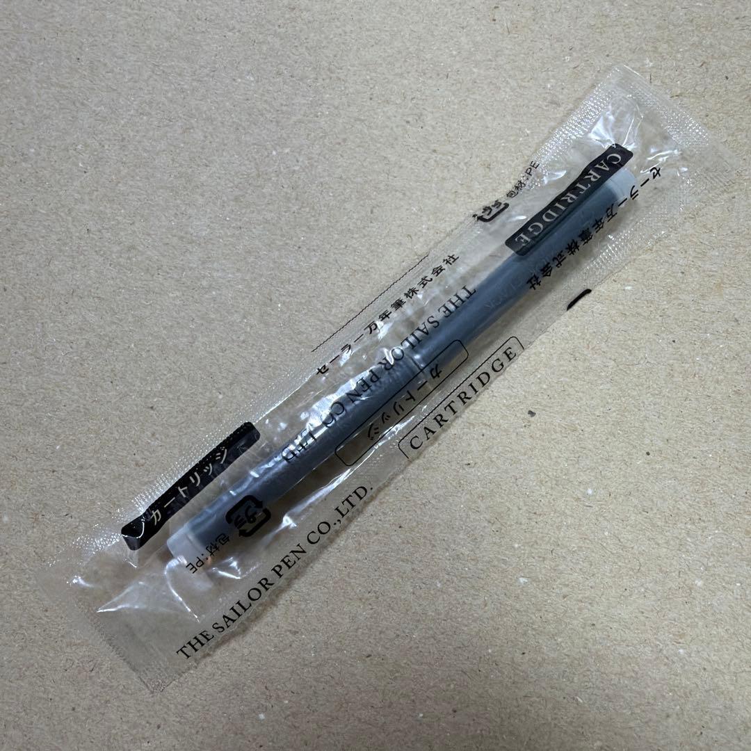 新品 SAILOR セーラー 万年筆 プロフェッショナル ギア 銀 B 21k