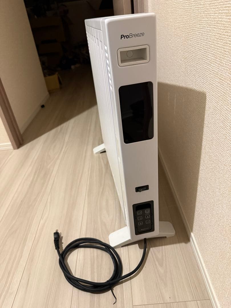 送料込み ProBreeze オイルレスヒーター ホワイト