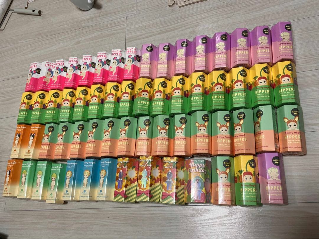 Sonny Angel HIPPERS ソニーエンジェルヒッパーズ 62個セット