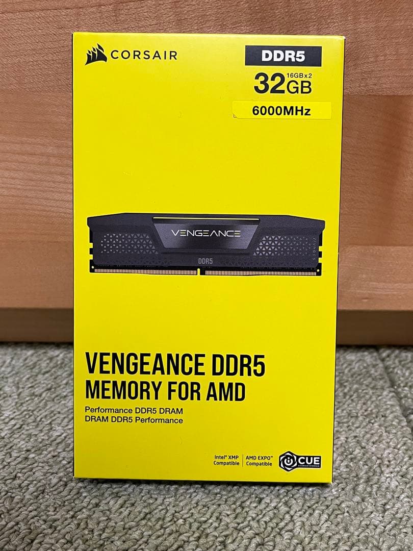 【新品未開封】Corsair DDR5 32GB 6000MHz