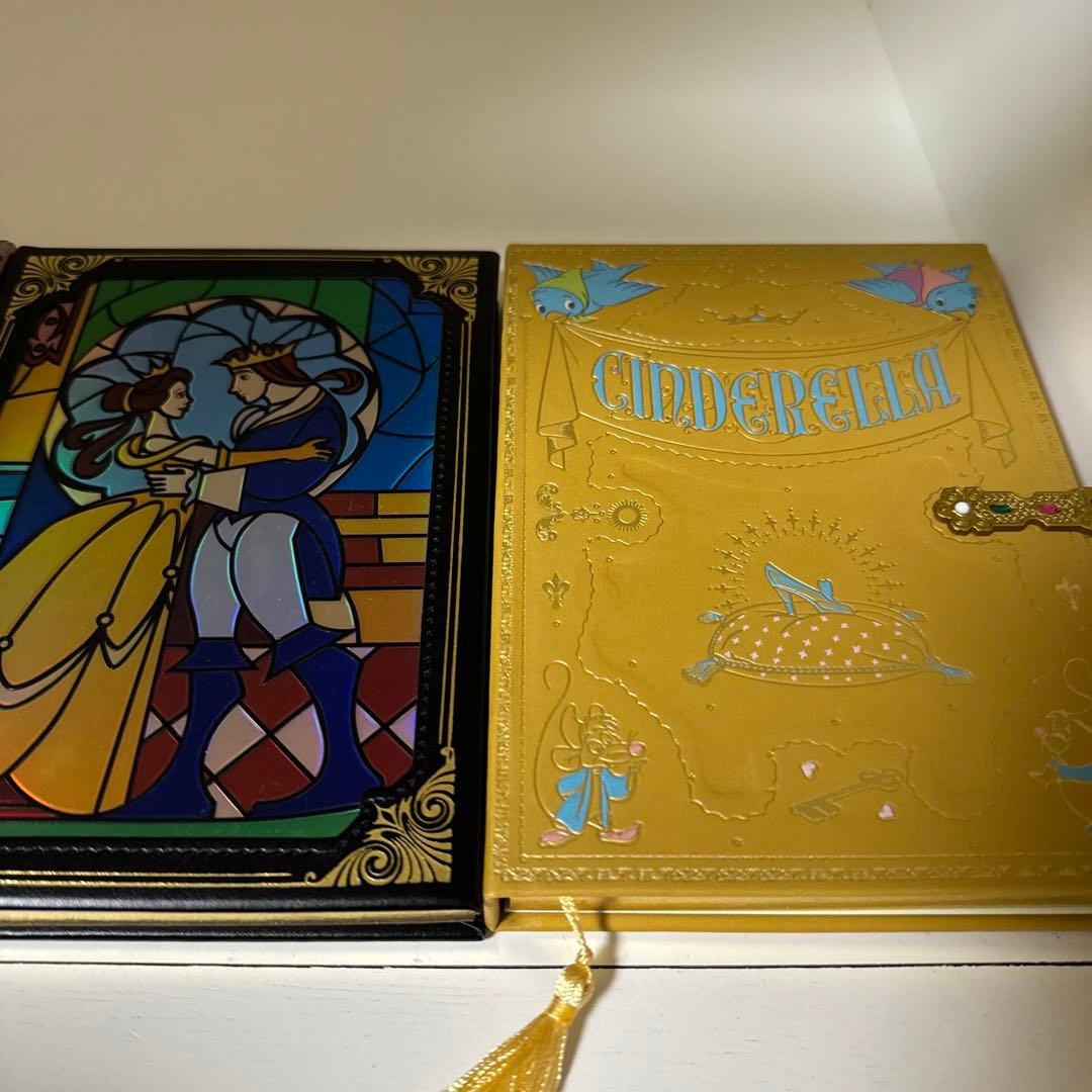 ディズニー ステンドグラスノートセット