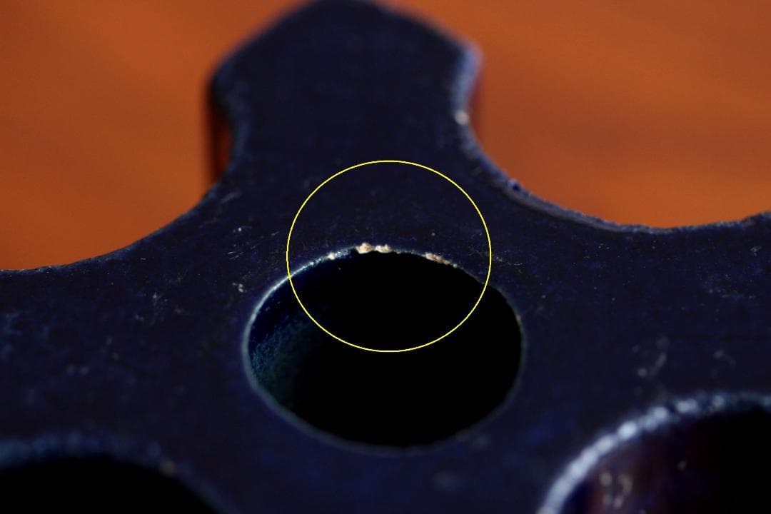 Lisa Larson リサラーソン キャンドルスタンド 紺 1