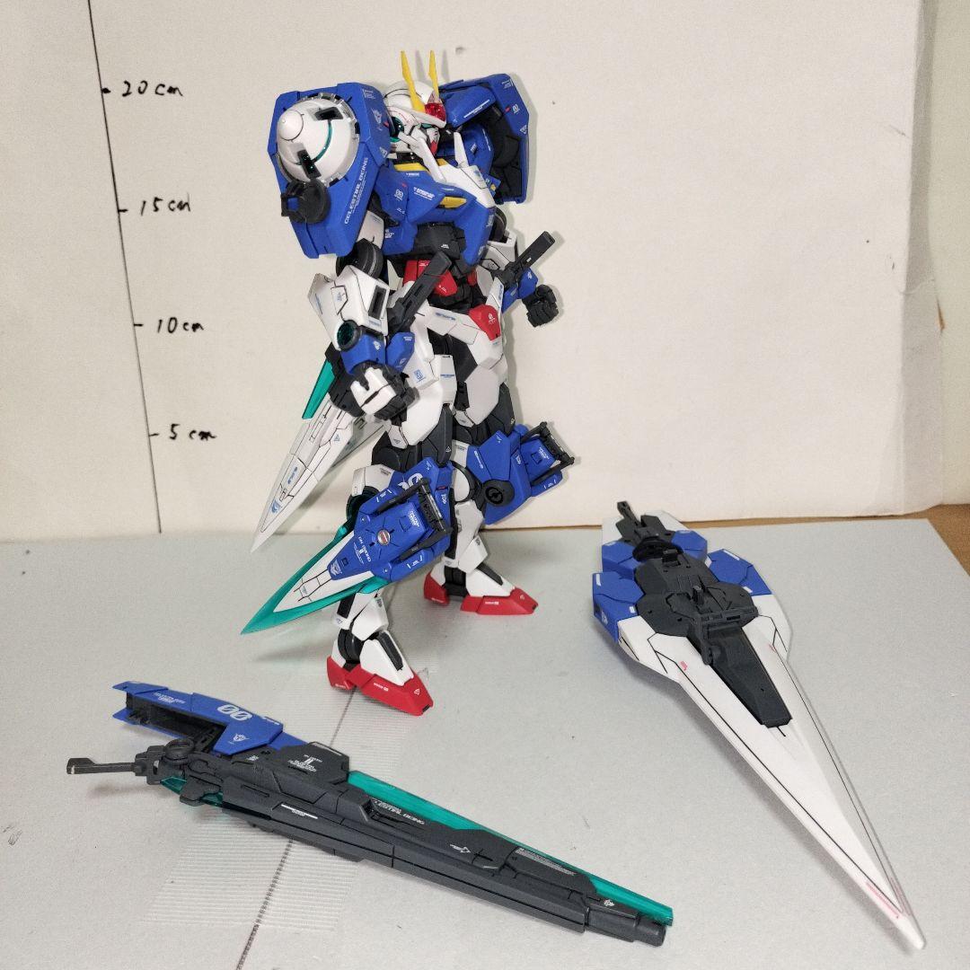 MG 1/100 ダブルオーガンダム セブンソードG 塗装完成品 ガンプラ