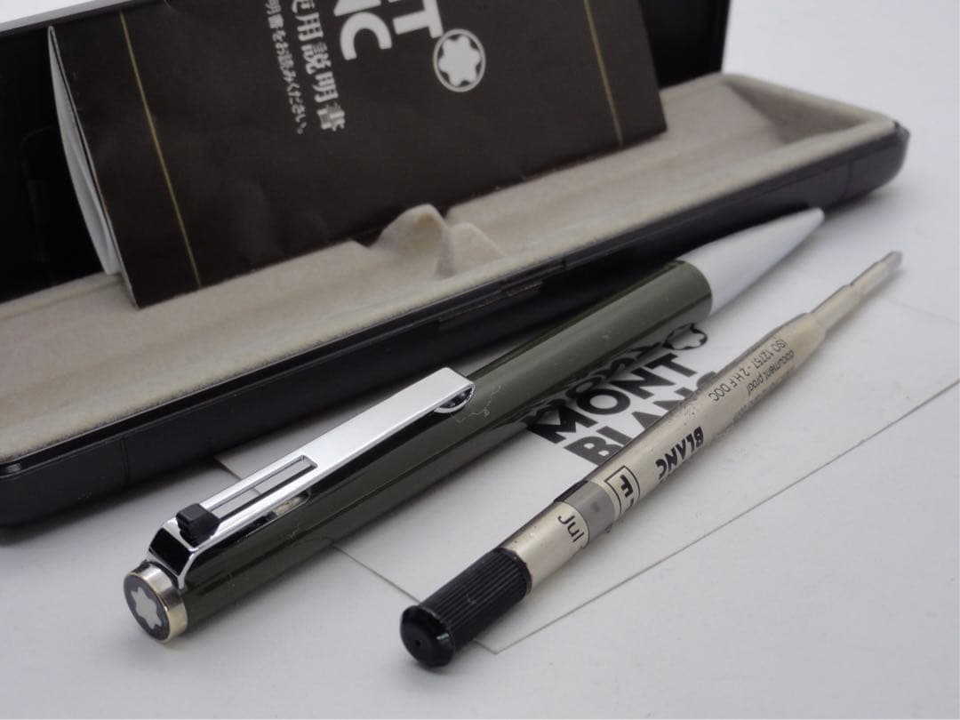 ※手に入れる価値有る逸品！稀少軸深緑色No780ハンマートリガー★モンブラン社製