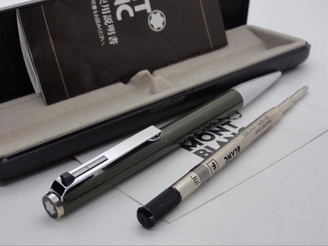 ※手に入れる価値有る逸品！稀少軸深緑色No780ハンマートリガー★モンブラン社製