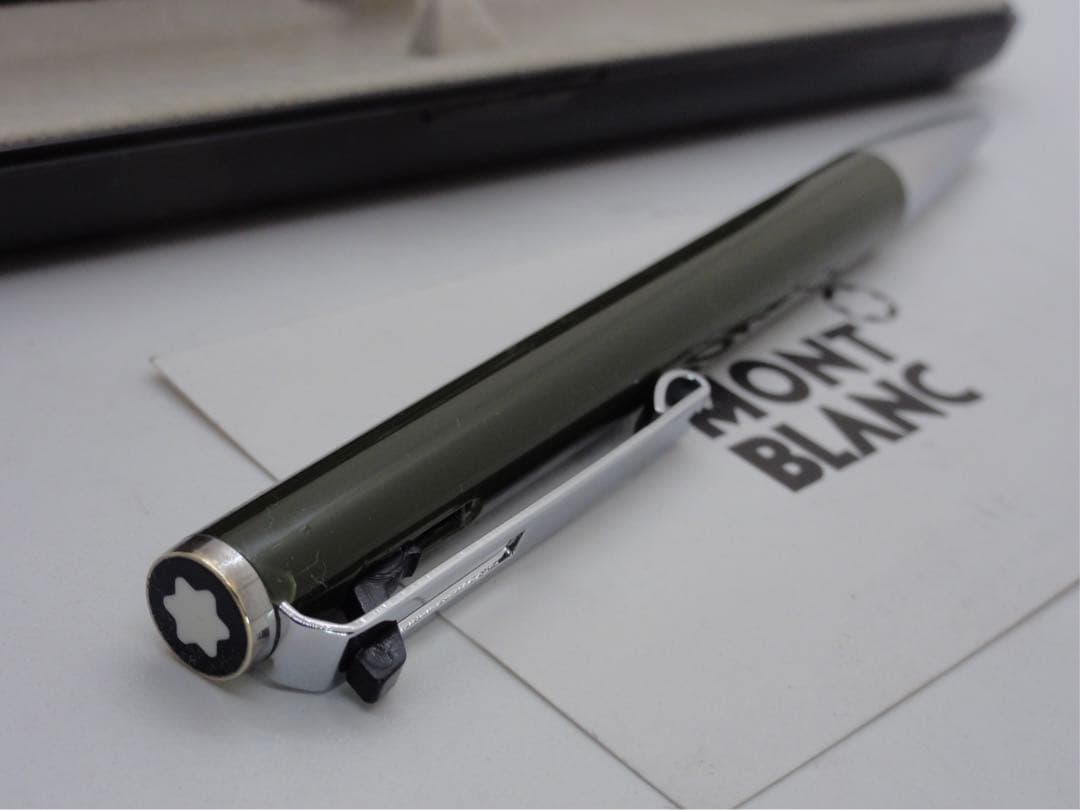 ※手に入れる価値有る逸品！稀少軸深緑色No780ハンマートリガー★モンブラン社製