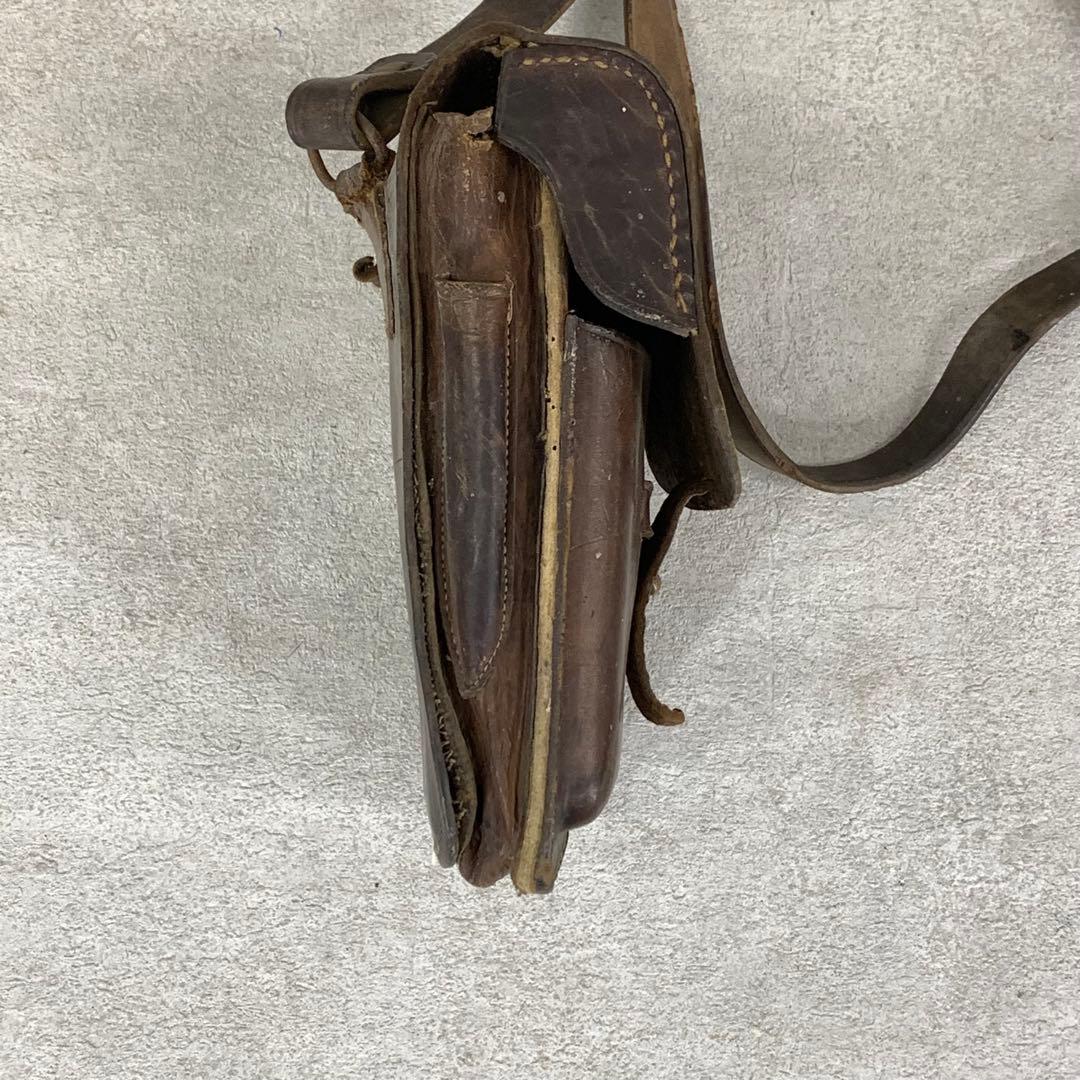 【Cy'shops】旧日本軍将校鞄 星印 水筒 当時物 時代物