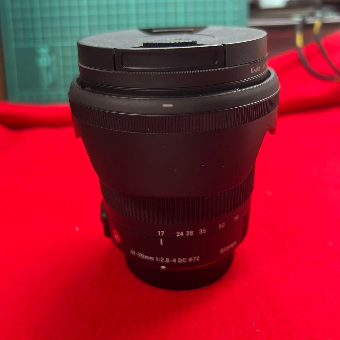 SIGMA 17-70F2.8-4DCMACRO ニコン用APS-C使用+FTZ