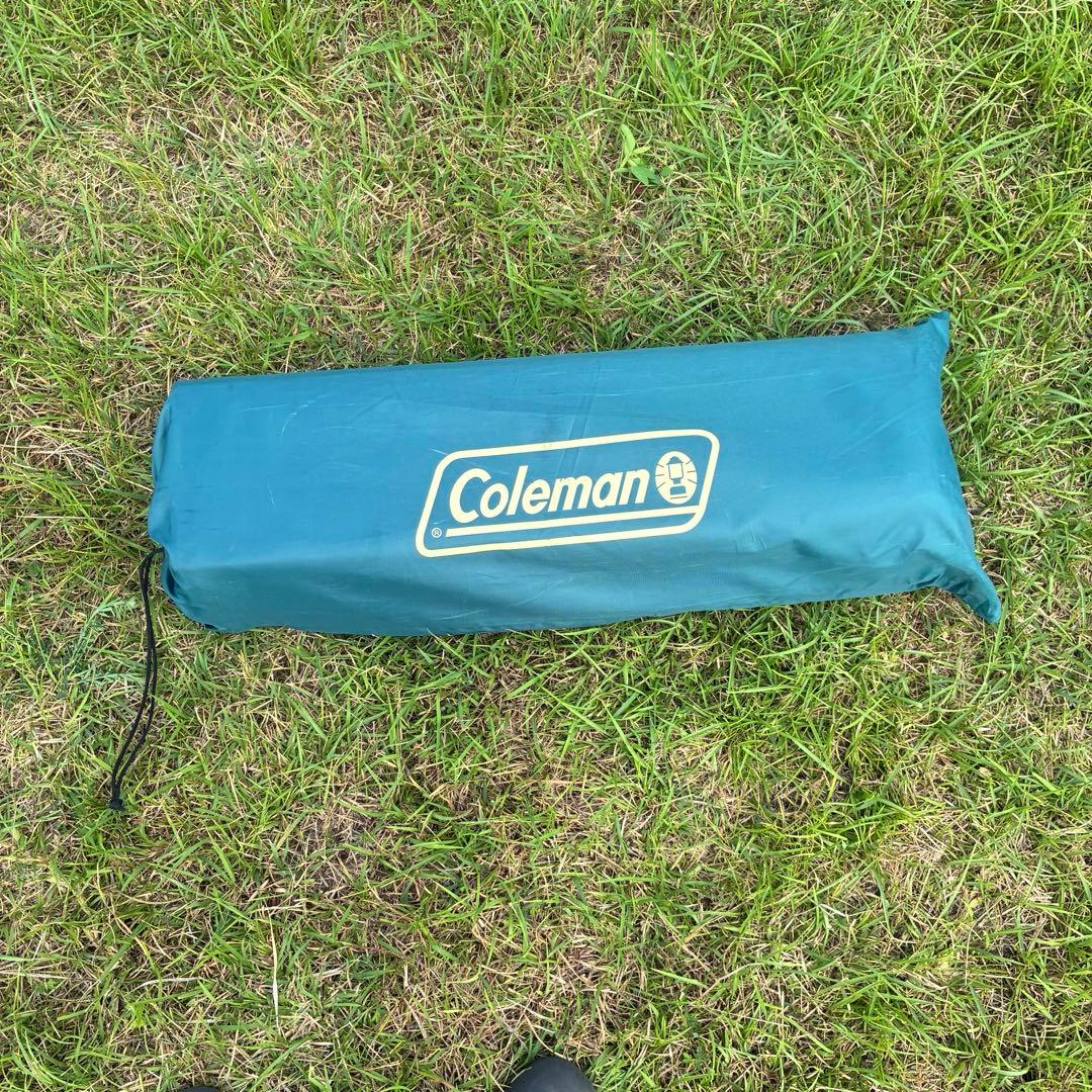 【使用感少】コールマン Coleman ウッドロールテーブル 廃盤カラー