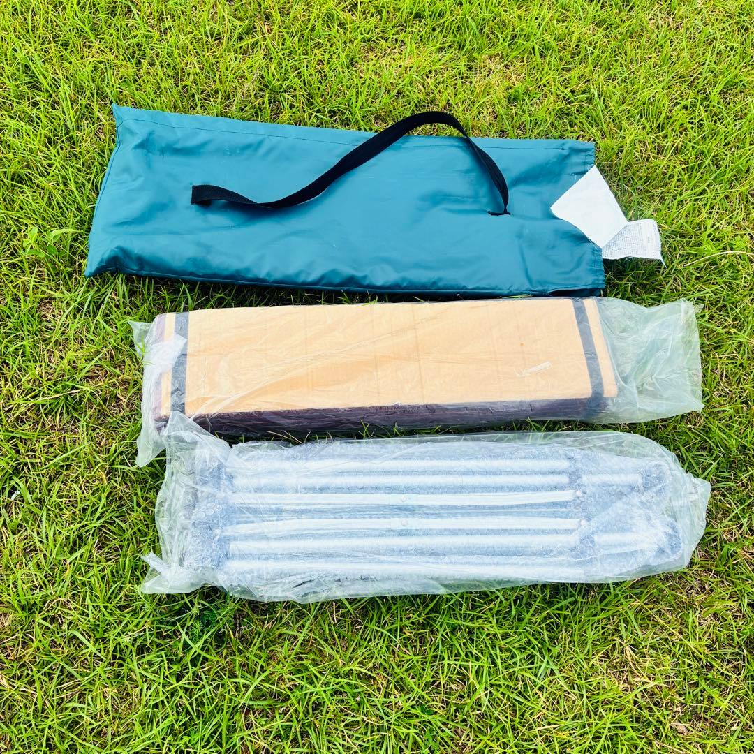 【使用感少】コールマン Coleman ウッドロールテーブル 廃盤カラー