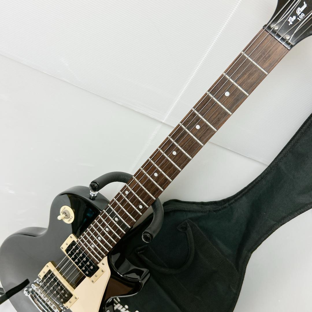 美品 Epiphone エピフォン Lespaul 100 レスポール ブラック