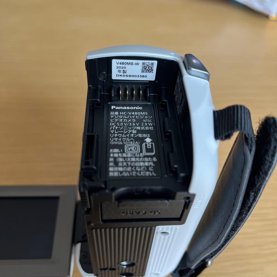 値下げしました！　美品　Panasonic HC-V480MS ビデオカメラ