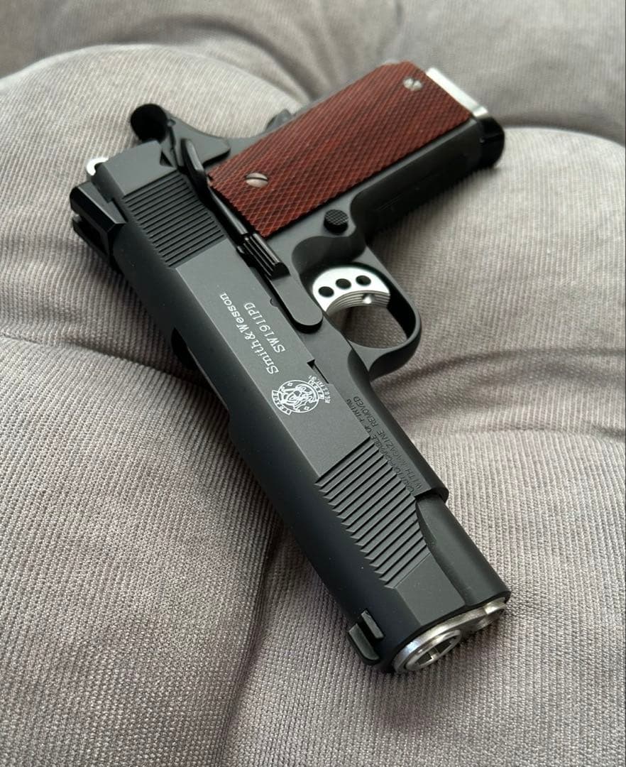 【WA】S&W SW1911PD 4•1/4【箱なし本体のみ】わずかにガス漏れ有