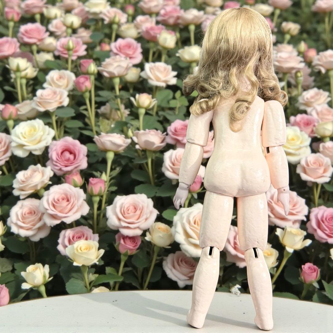 ようこ ビスクドール エデン べべ ホワイト ドレス ボネ 箱 証明書