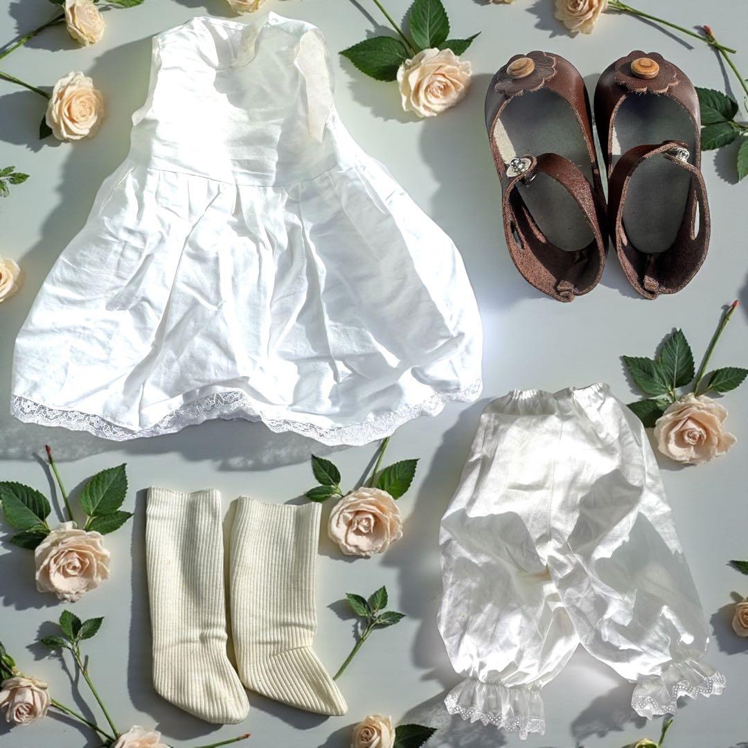 ようこ ビスクドール エデン べべ ホワイト ドレス ボネ 箱 証明書