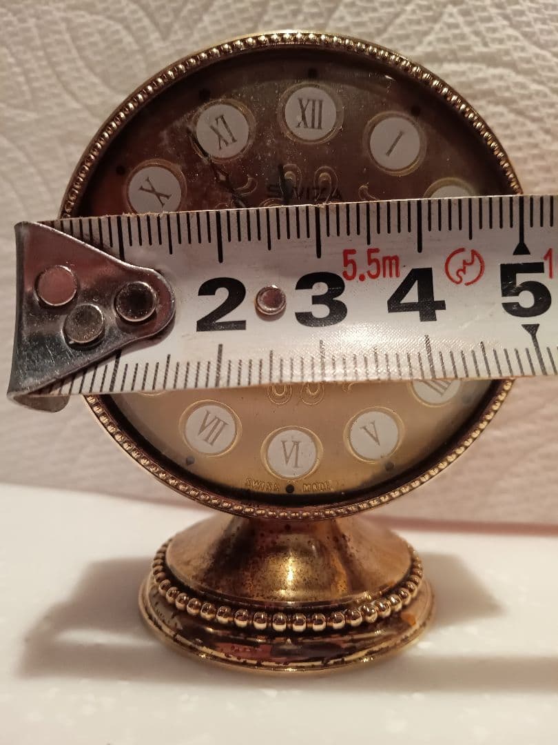 Swiza スウィザ ヴィンテージ目覚まし時計