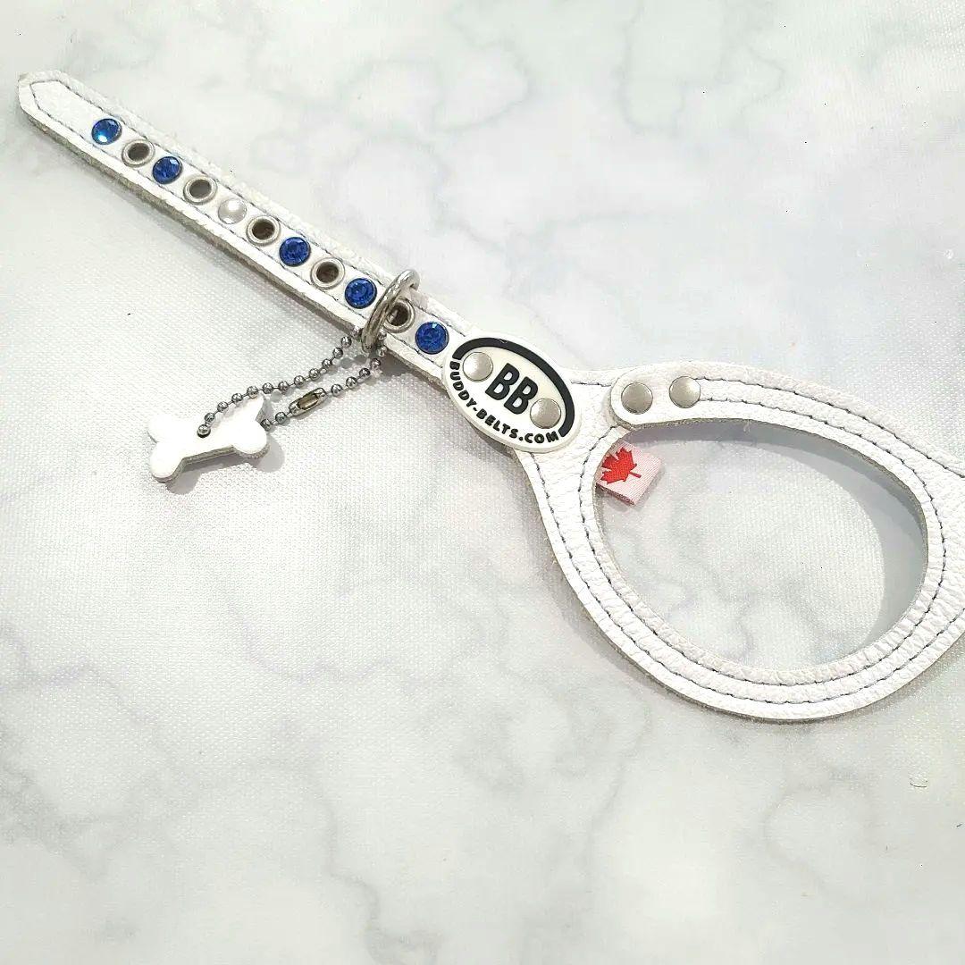 BUDDYBELT #2.5 白 スワロ付 美品 バディベルト バディーベルト