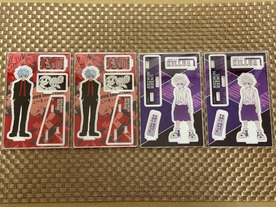 キルア 缶バッジ アクスタ