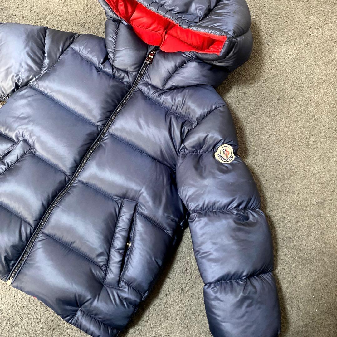 モンクレール キッズ ダウンジャケット 90サイズ　ネイビー