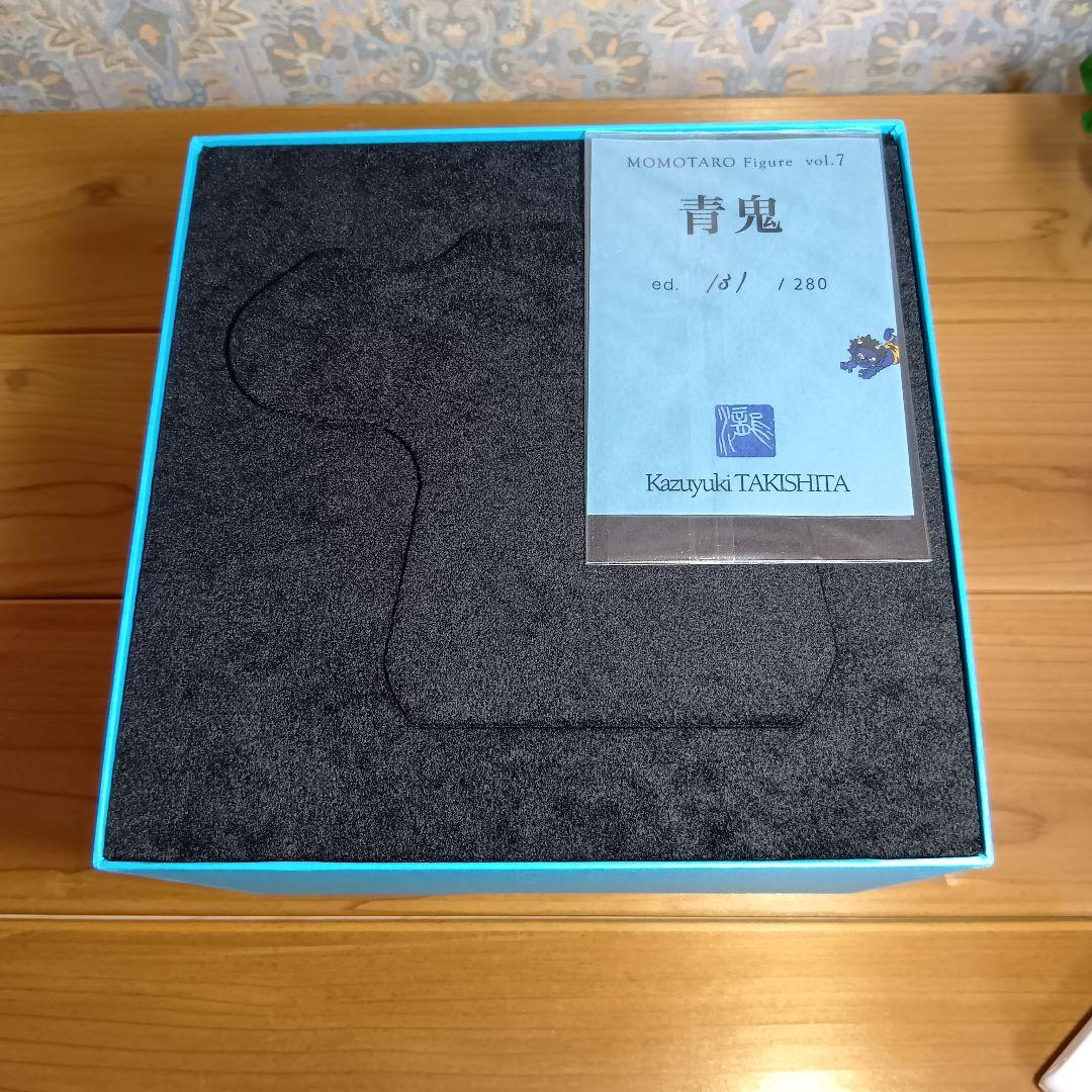 瀧下和之 青鬼 フィギュア オブジェ 桃太郎 280体 限定 美品
