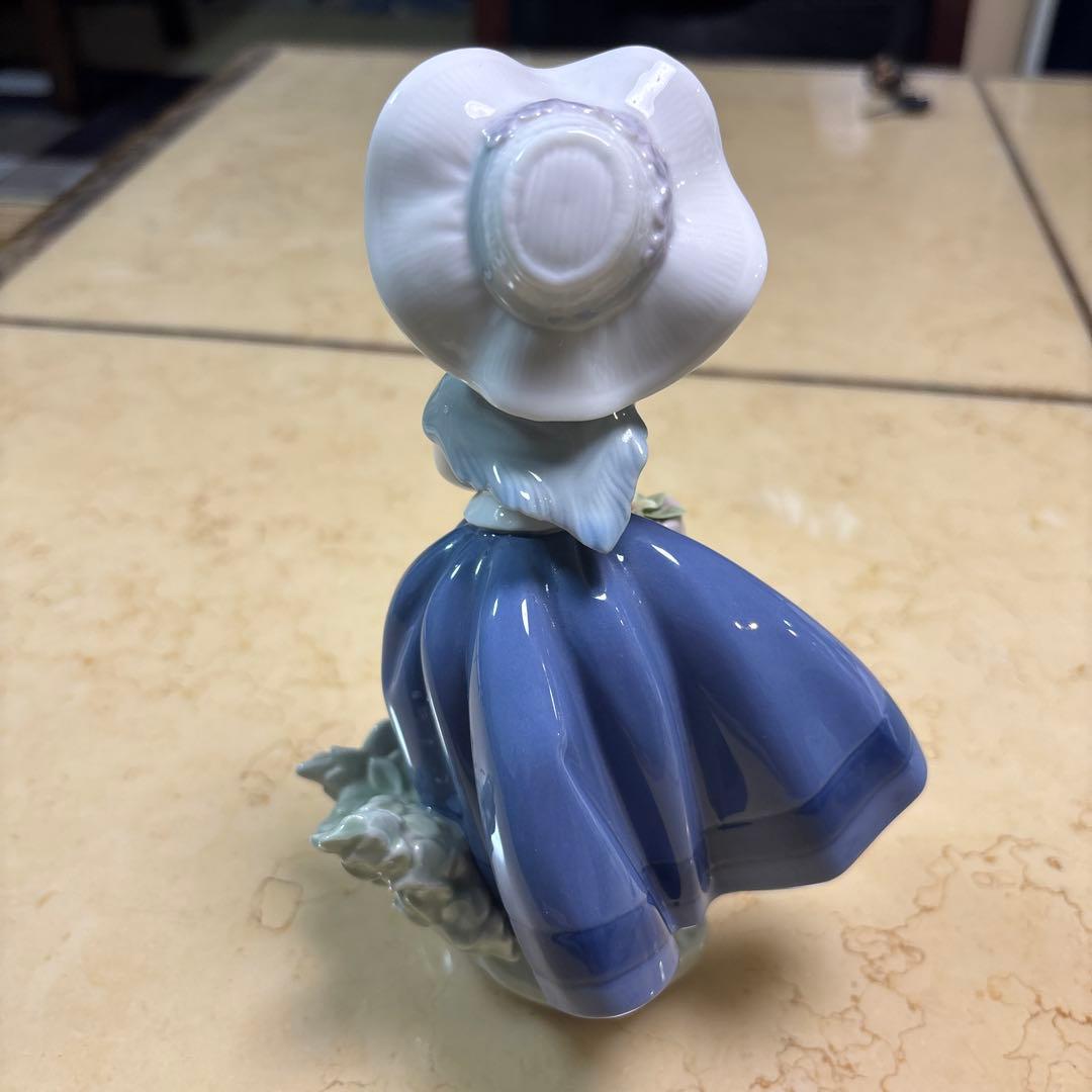 リヤドロ　きれいな花ばかり　アンティーク　陶器　雑貨