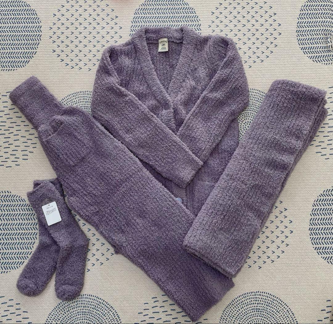 ジェラートピケ　上下セット　カーディガン　トップス　パンツ　レディース　新品