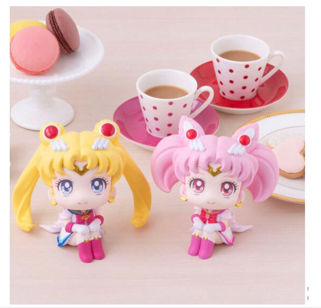 るかっぷ　スーパーセーラームーン & スーパーセーラーちびムーン フィギュア