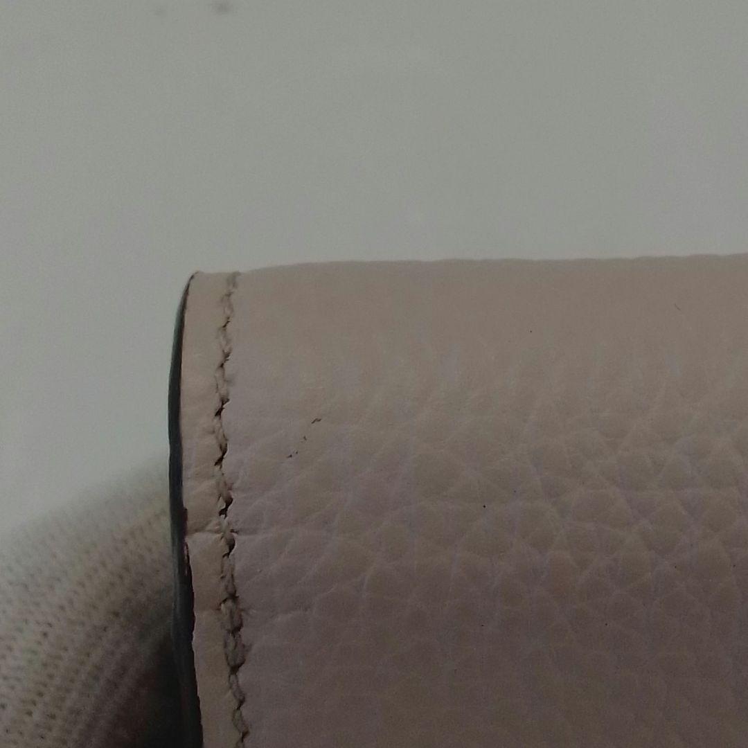 KM012 クロエ 美品 アルファベット 3つ折り財布 箱付き ゴールド金具