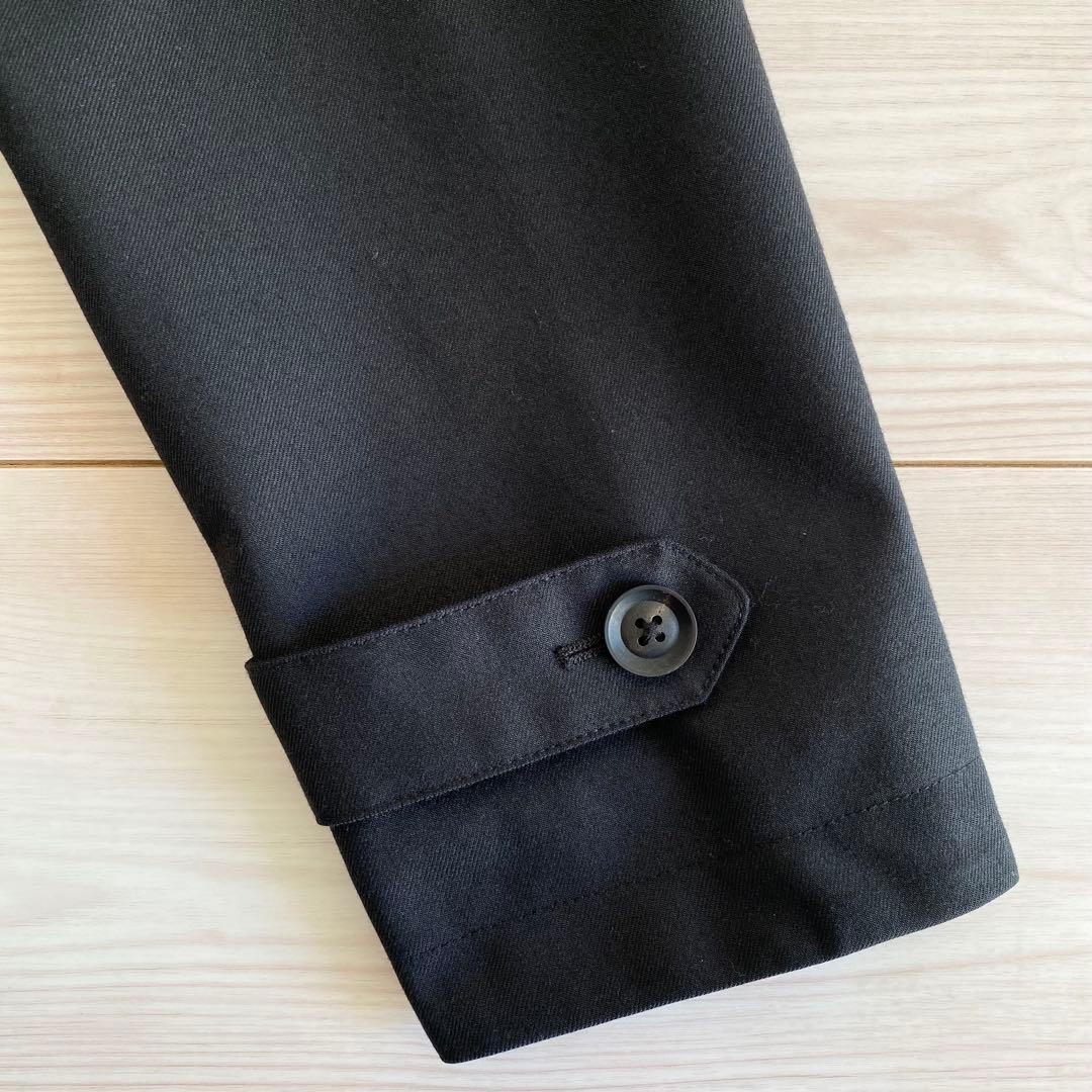 美品 ナノユニバース 西川ダウン 3WAYステンカラーコート M 黒