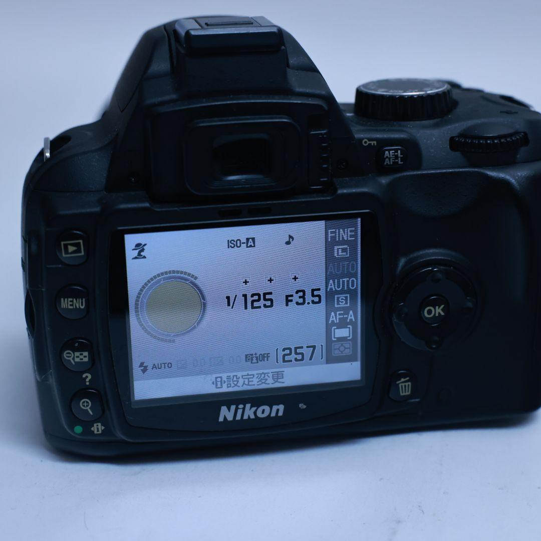 スマホ転送可 Nikon D60 デジタル一眼レフ カメラ 望遠レンズ付
