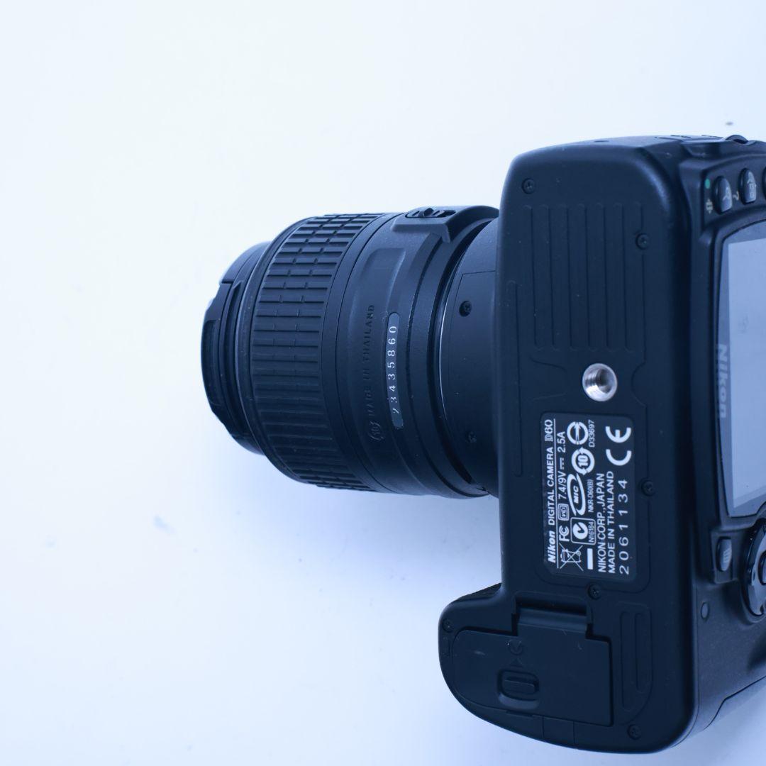 スマホ転送可 Nikon D60 デジタル一眼レフ カメラ 望遠レンズ付