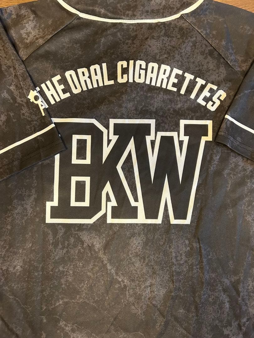 【希少】THE ORAL CIGARETTES ベースボールシャツ Lサイズ