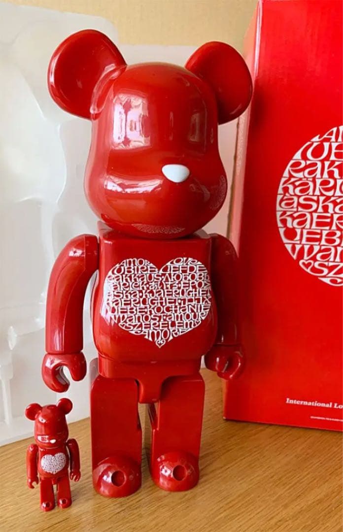 【美品】BE＠RBRICK Alexander Girard 400％100%