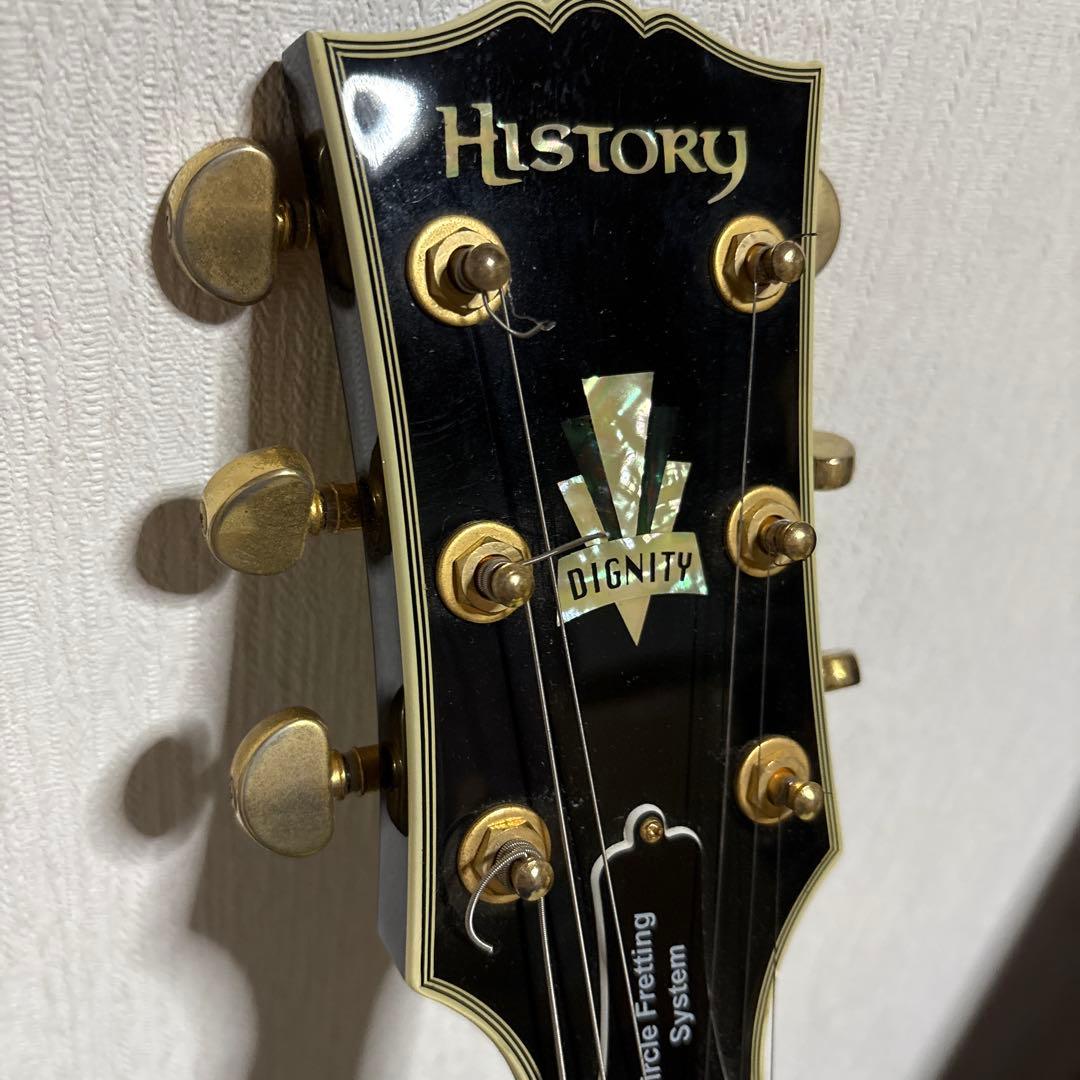 History レスポールタイプ エレキギター　ヒストリー　弦楽器　ソフトケース