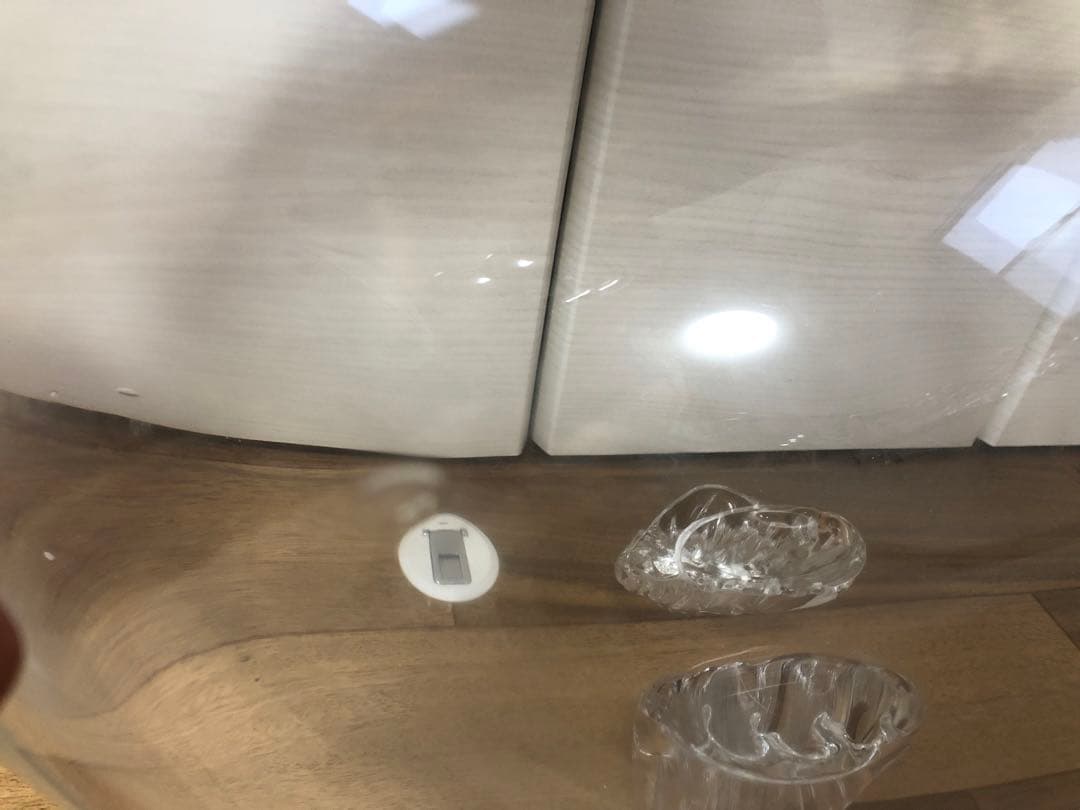 ガラス製 魚の形状 アート 約75cm