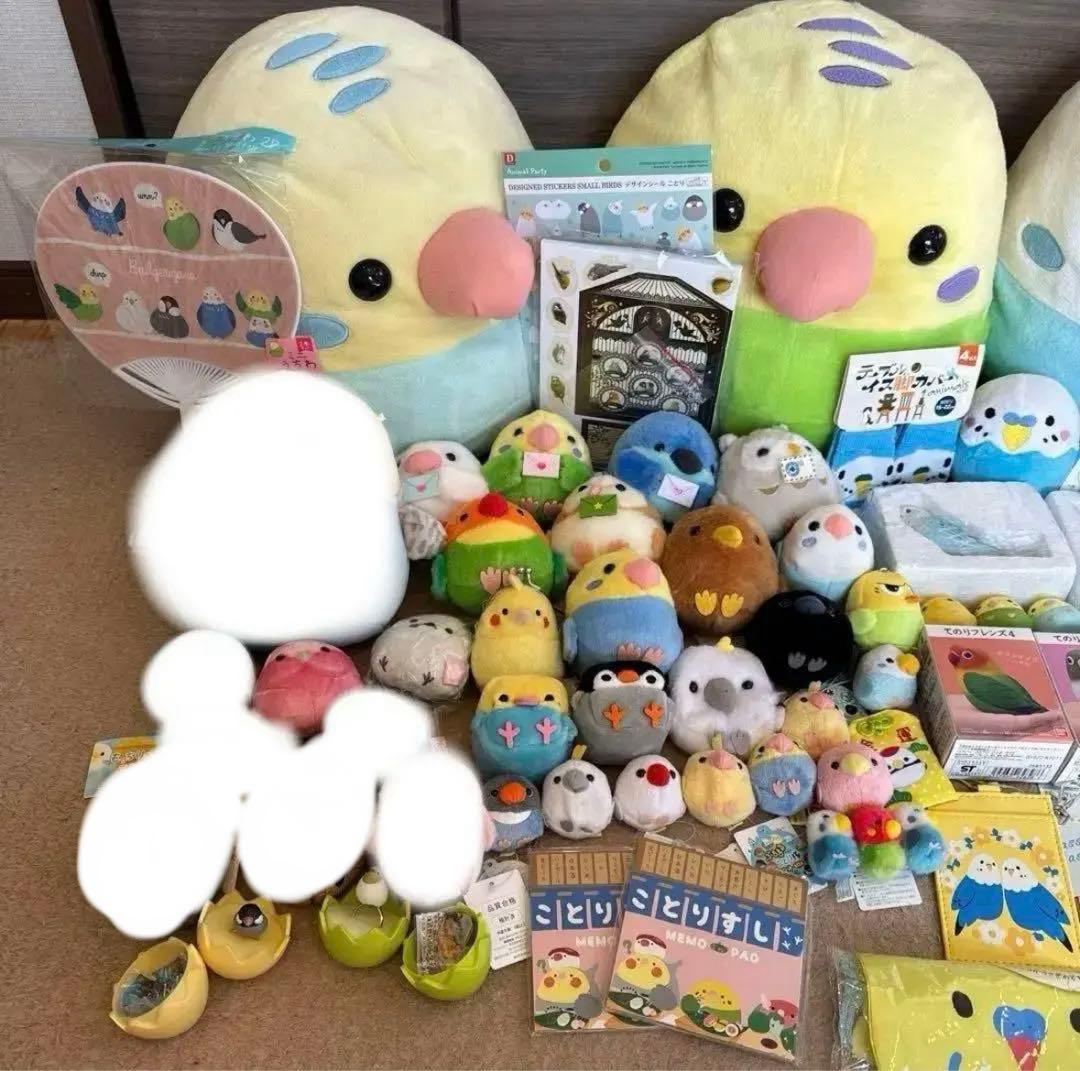 ことり隊　インコグッズ　セキセイインコ　70点　まとめ売り
