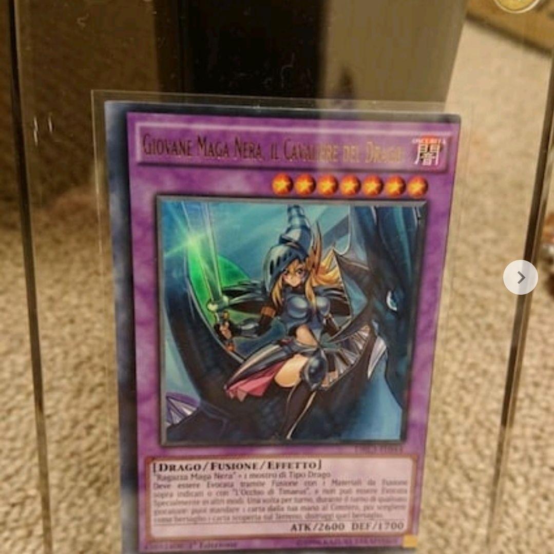 最終値下げ　枠ズレエラー遊戯王 竜騎士ブラック・マジシャン・ガール　ウルトラレア