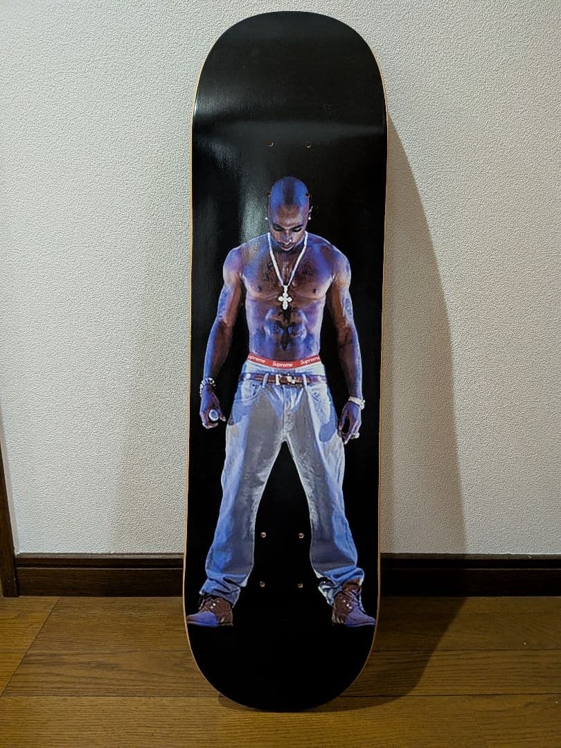 スケートボード supreme tupac skateboard 2pac