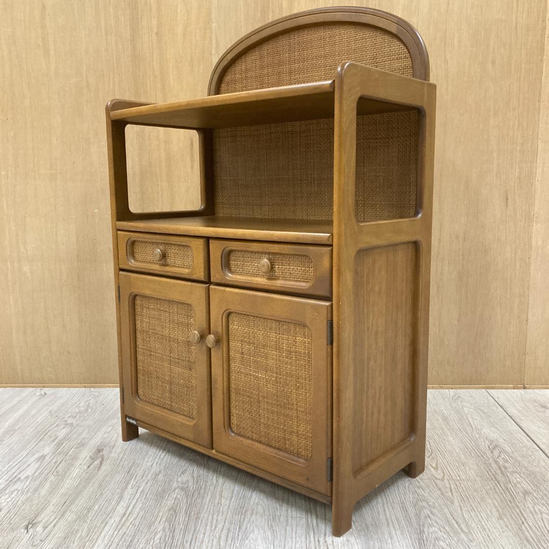 【カリモク】キャビネット　サイドボード　電話台　FAX台