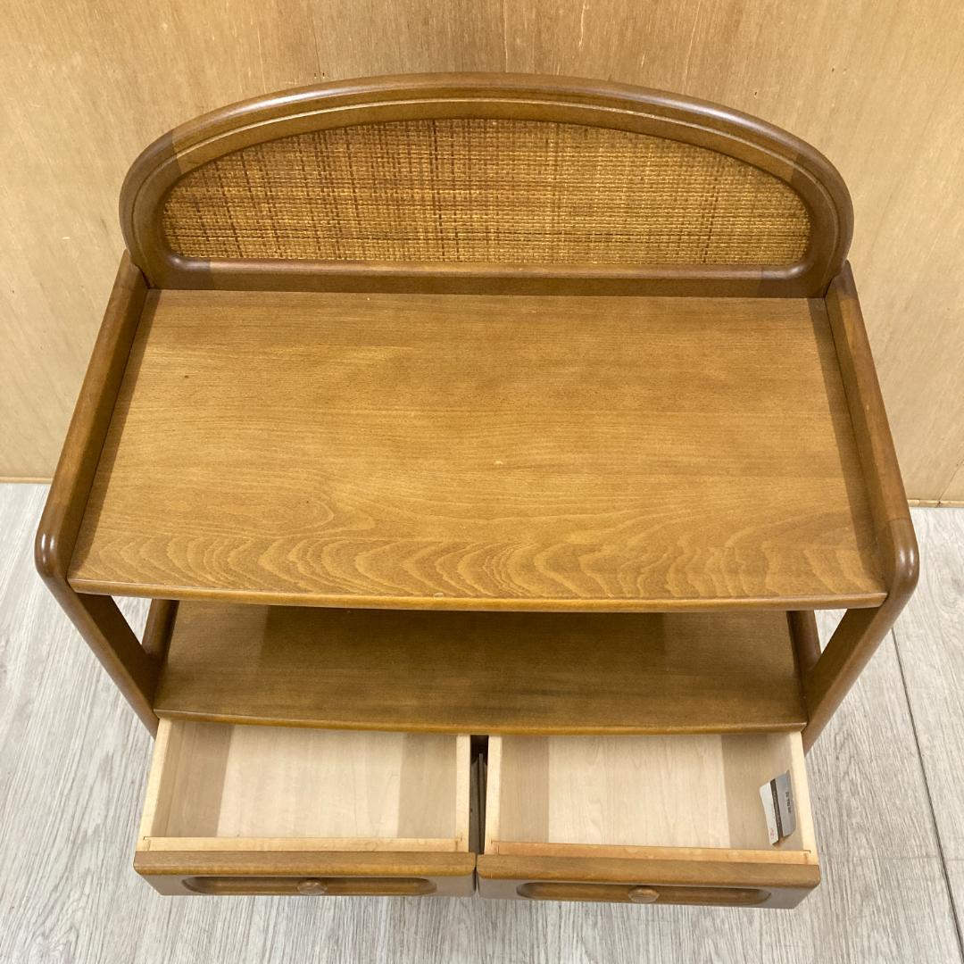 【カリモク】キャビネット　サイドボード　電話台　FAX台