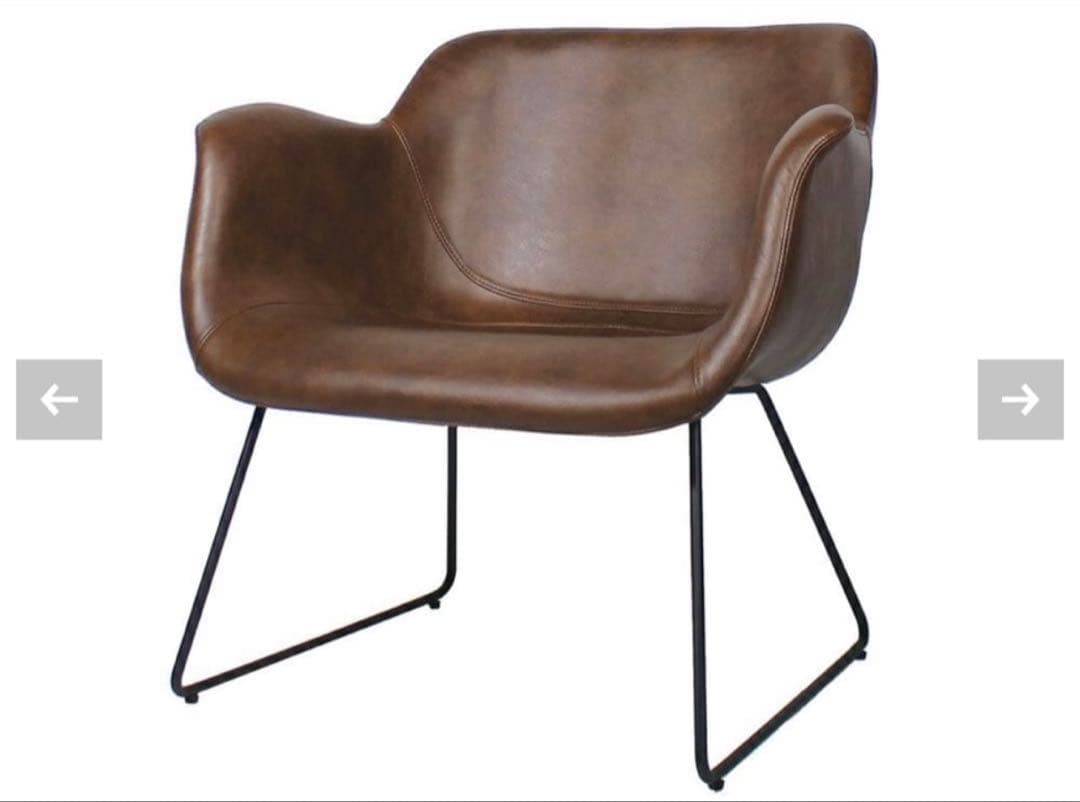 a.depeche ライトブラウンチェア